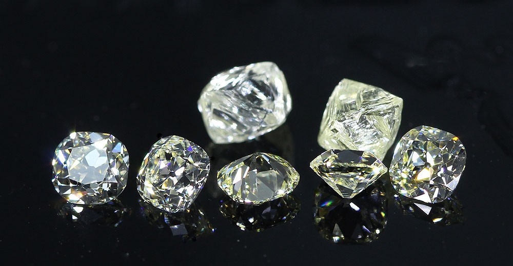 Diamonds order tale of seven Old Mine Cut diamonds
