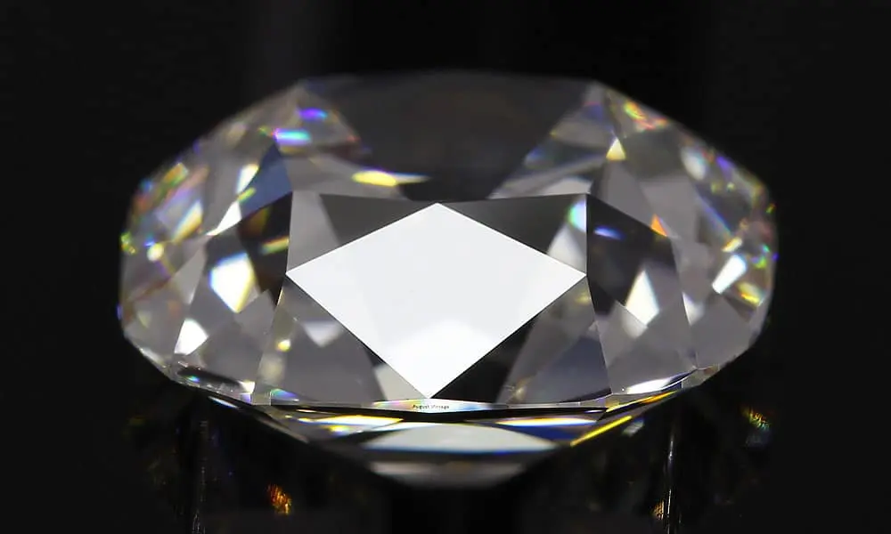 3.58 carats Old Mine Brilliant cut diamond