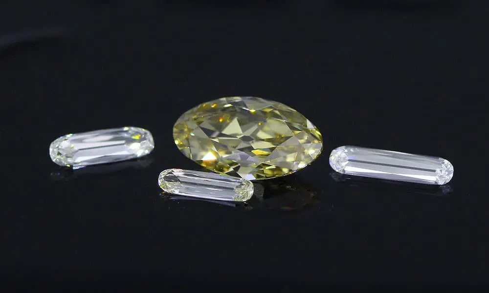 Fancy Yellow-Brown Old Style Moval Brilliant 0.52 carat