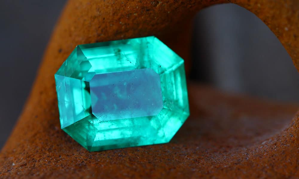 reformed Colombian emerald 2.99 carats
