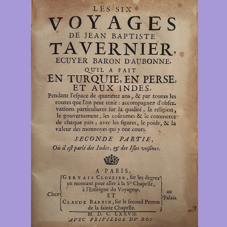 Tavernier 1677