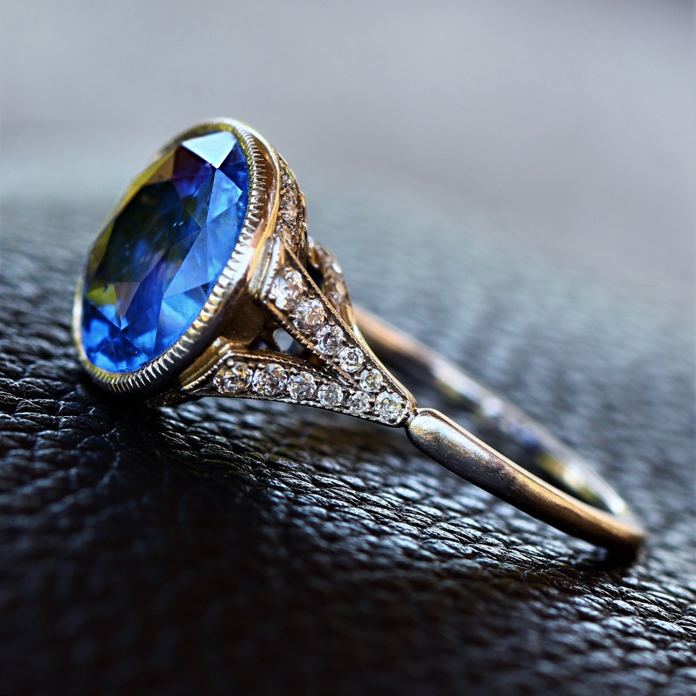 Sweetgrass Blue Sapphire Ring - Cross Jewelers