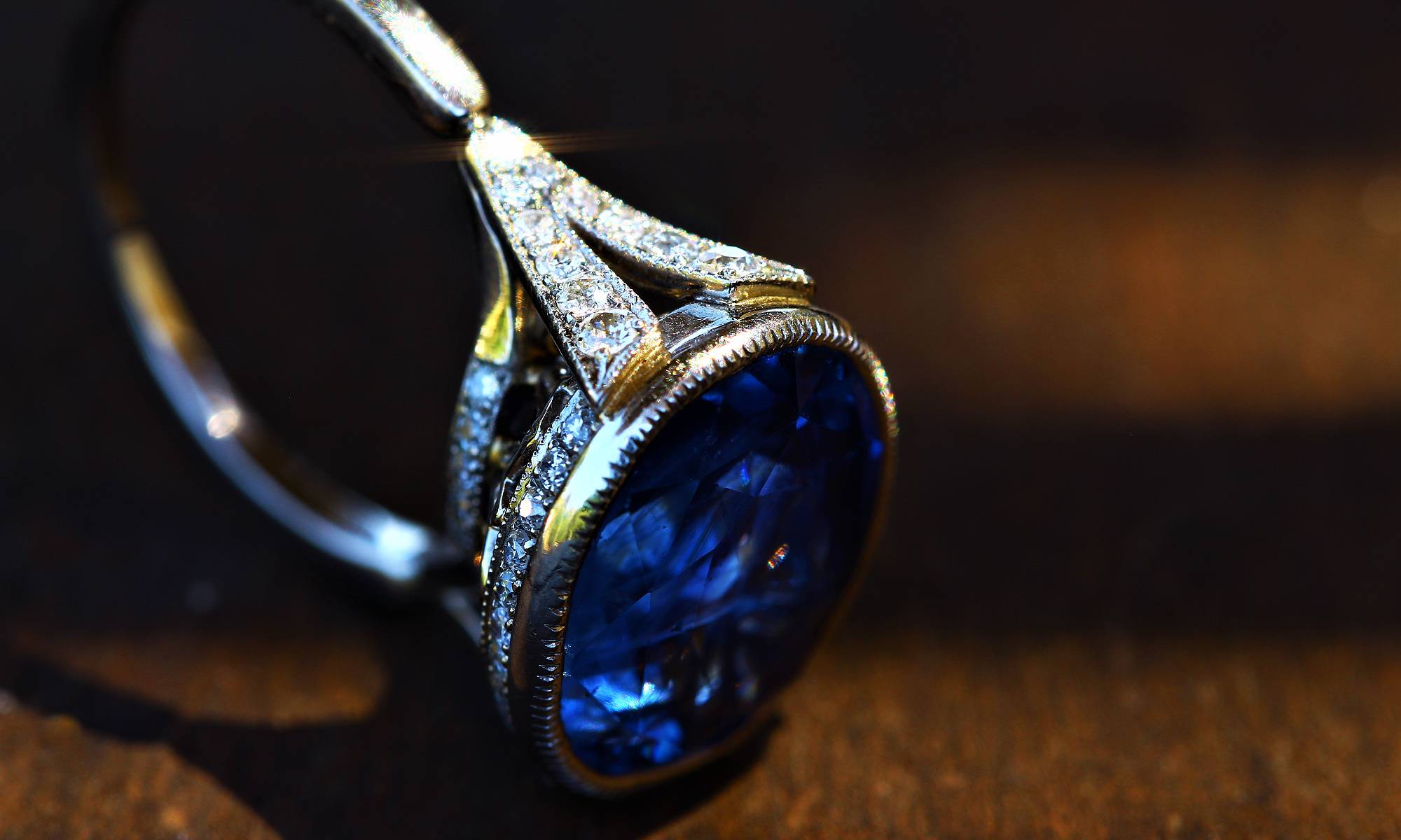 Vintage Ceylon Sapphire ring.. help identify age? | Antiques Board