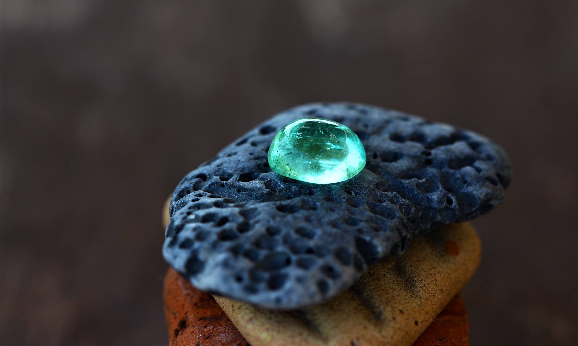 1.98 carat Colombian Emerald Bead