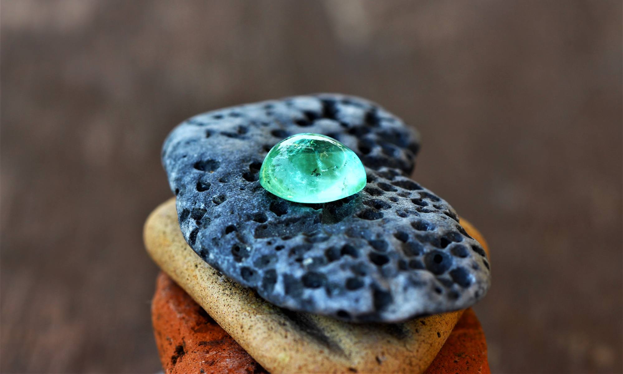 1.98 carat Colombian Emerald Bead